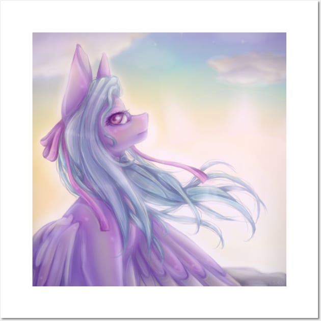 Ray of hope(pony) Wall Art by SaltY